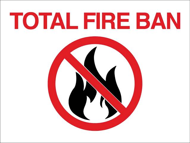 FIRE BAN FOR SOUTH EAST QUEENSLAND